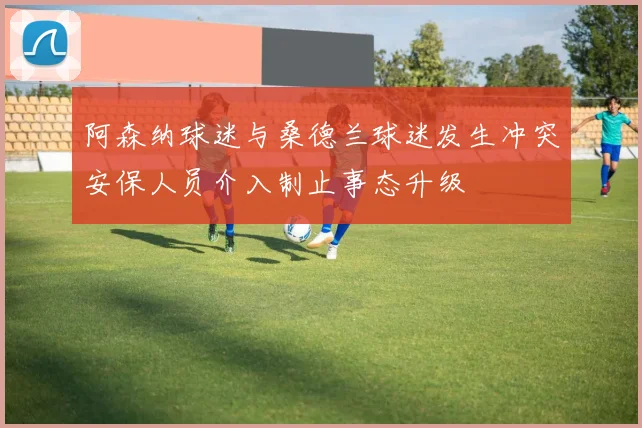阿森纳球迷与桑德兰球迷发生冲突安保人员介入制止事态升级